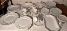 Tafel-, Kaffeeservice 56-tlg Maria Weiß Rosenthal, Konvolut, Porzellan