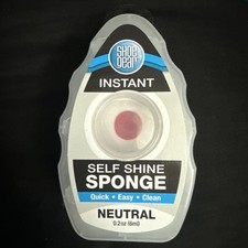 Shoe Gear Instant Shine Self-Shine Sponge Neutral .2oz New Item 794-70