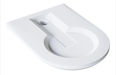 Echogear Shelf Mount ONLY for Echo Dot/ With Clock, 4th & 5th Gen, White #R8