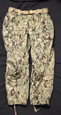 US Navy Working Trouser Size Large-Short w/ Belt NWU Type III AOR-2 Pants USN