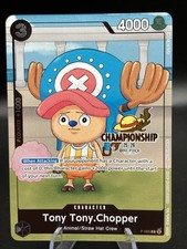 Tony Tony Chopper P-065 Championship Tournament Promo One Piece Card Englisch
