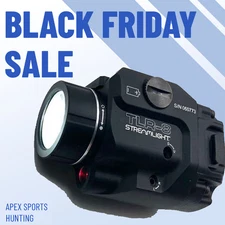 TLR-8 Picatinny Rail Mount White LED Flashlight with Red Laser By SOTAC CLONE