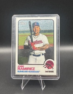 2022 Topps Heritage - Jose Ramirez #242 Chrome /999