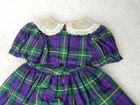 Vintage 1950’s 14” Richwood CINDY LOU Doll Orig. Blue Plaid DRESS — photo 3