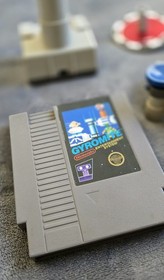 Nintendo R.O.B., Gyromite NES Game & Accessories, Incomplete, Tested & Working