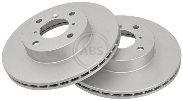 2X Bremsscheibe A.B.S. 16626 FüR Liana Baleno Suzuki Er Eg 413 Ddis 414D 4WD Gtx-image