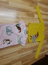 Pair Og Girls Mini Boden Shirts Size 7-8