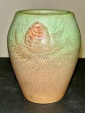 Mint Condition 1905 3.75 Rookwood Pottery Pinecone Vase By Rose Fecheimer.
