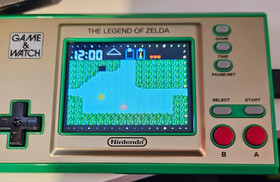 Nintendo Game and Watch: The Legend of Zelda Opened (Sticker residue) Tested