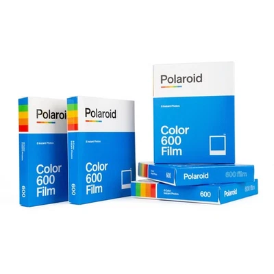 5x Polaroid 600 Color Farbe 40 Bilder Farbfilm Sofortbildfilm Sofortbild Instant - Bild 1 von 4