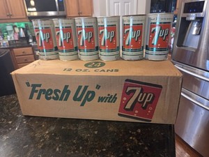 Vintage 7up Can | eBay