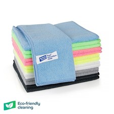 Robert Scott Microfibre Kitchen Cleaning Cloths 40x40cm Pack of 10 Choose Colour