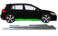 Vollschweller FüR Volkswagen Golf 7 5 TüRer 2012 – 2020 Rechts