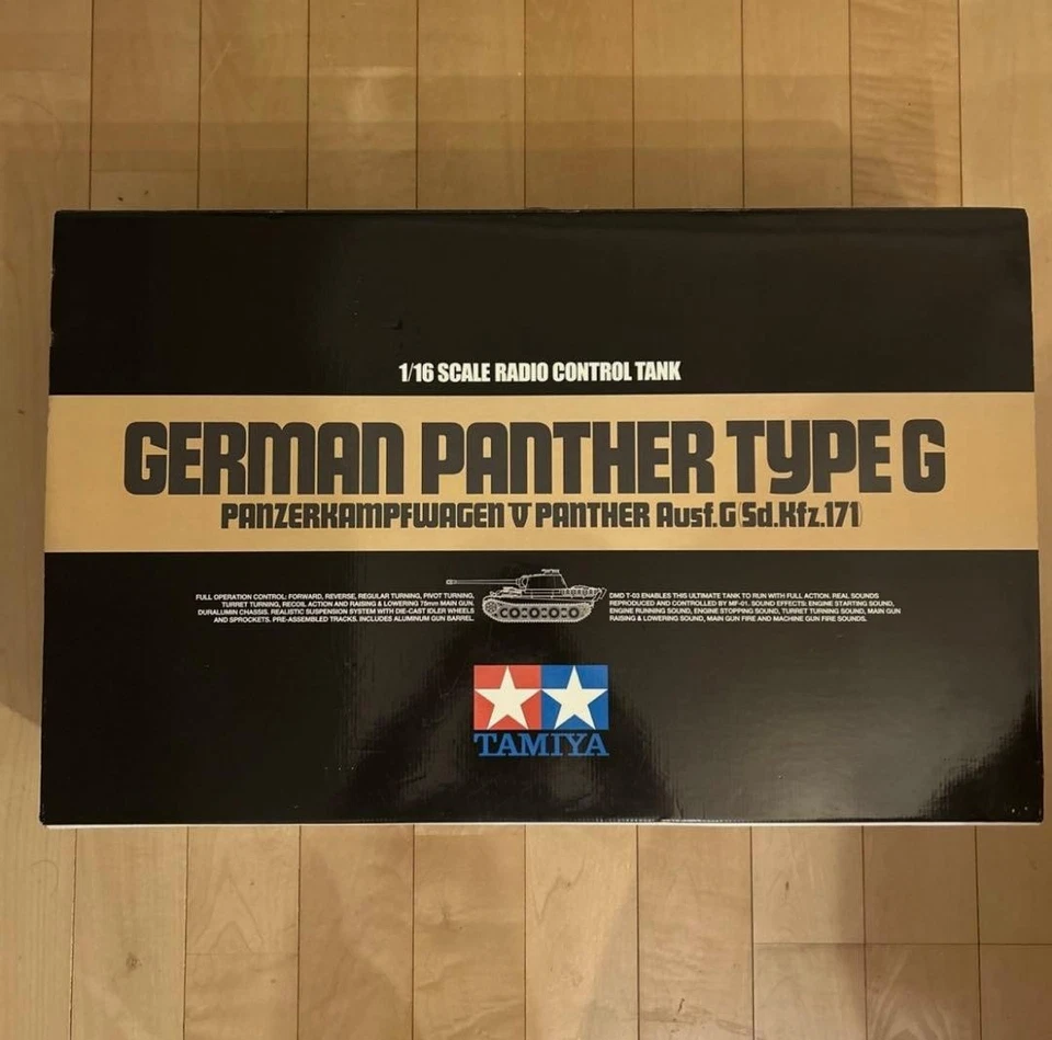 [FULL OPTION] Tamiya 1/16 RC Panther Tank 56022 + Gi Joe Dune Runner - Image 2 of 4