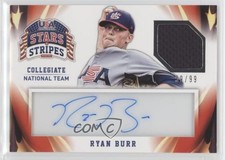 2015 Panini Stars and Stripes Materials Signatures 39/99 Ryan Burr #86 Auto 0h1