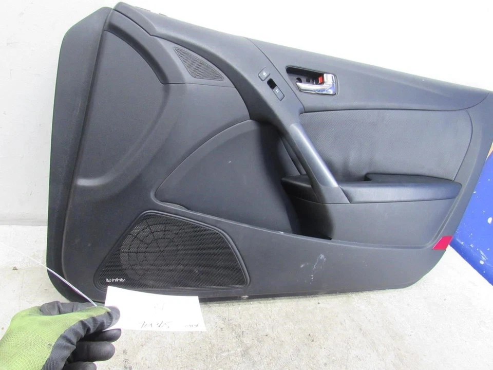 2012 Hyundai Genesis coupe right passenger door interior trim panel cover card Foto 2 de 4