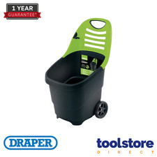 Draper 78643 65L Garden Caddy Lightweight Easy Manoeuvrability
