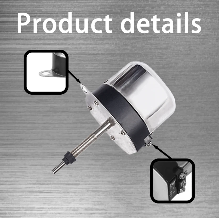 Windshield Wiper Motor Kit Street Hot Rod Universal Boat For Chevy For Jeep - Image 4 of 4