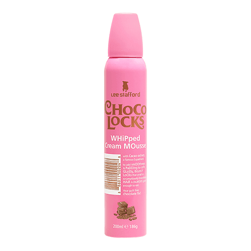 Lee Stafford Choco Locks Whipped Cream Hair Mousse 200ml for sale