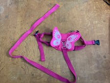 E'PLAZA Child Safety Harness, Toddler Girl, Pink Butterfly, New