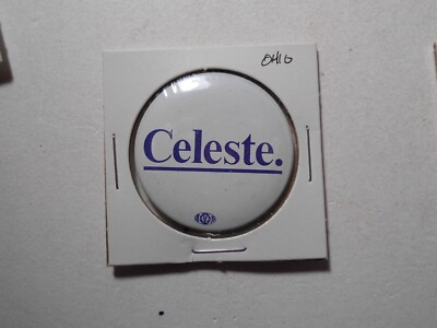 1-1/2'' Celeste Ohio Governor litho pinback button