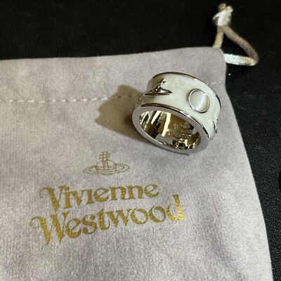 vivienne westwood king ring 初期モデル Vivienne Westwood White King Ring Orb With Opal gold tone
