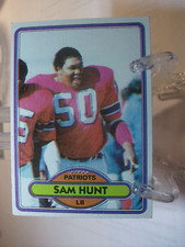 1980 Topps Football Card    #62 Sam Hunt    (93572)