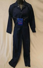 Vtg Walls Long Sleeve Coveralls 38 Tall Blue Overall Work Wear US NOS IMPERFECT