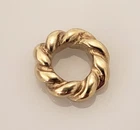 Pandora 14k 黄金扭绳间隔珠 750353