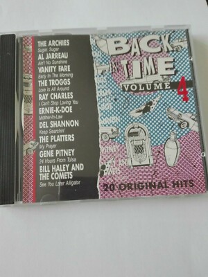 BACK IN TIME VOL.4 - 20 Original Hits, 60er Jahre Hits;  Compil. CD; sehr gut