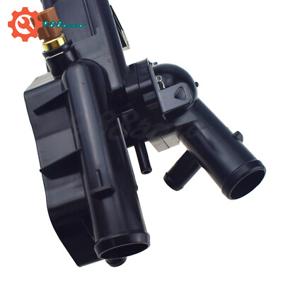 Kia for Sportage for Optima for Sorento 2.4L、カーエンジンクーラントサーモスタットハウジ 自動車用サーモスタットハウジングアセンブリ  Kia Optima Sorento Sportage と互換性あり Hyundai S 25600-2G500 256002G500  サーモスタットハウジング ラジエーター ... 1個 256002G500 サーモスタットハウジングアセンブリ Hyundai Sonata 2.4L 対応 Kia Optima