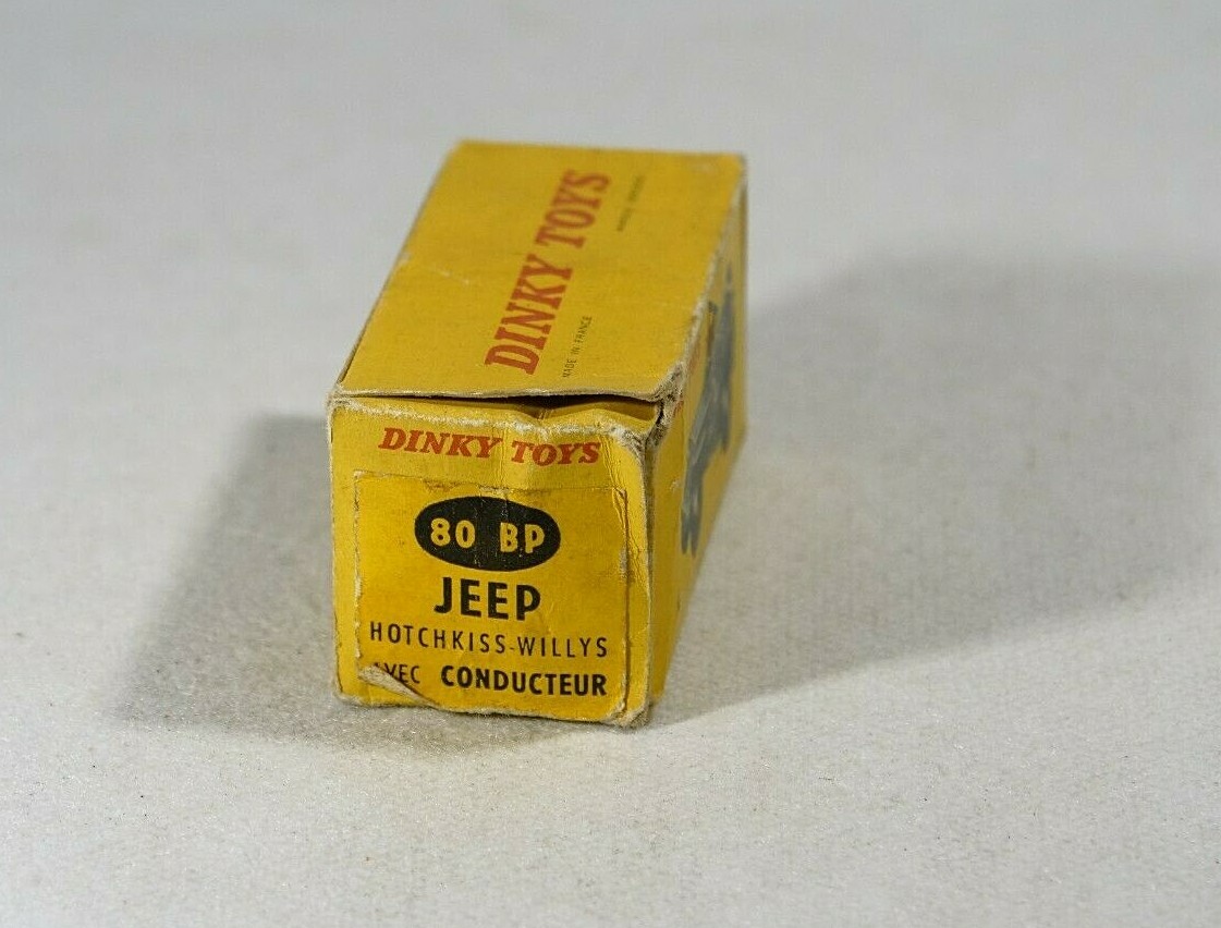 DINKY TOYS 80BP 816 JEEP HOTCHKISS WILLYS MIB 9 EN BOITE RARE