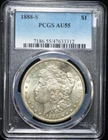 1888-S Morgan AU55 PCGS Free Ship