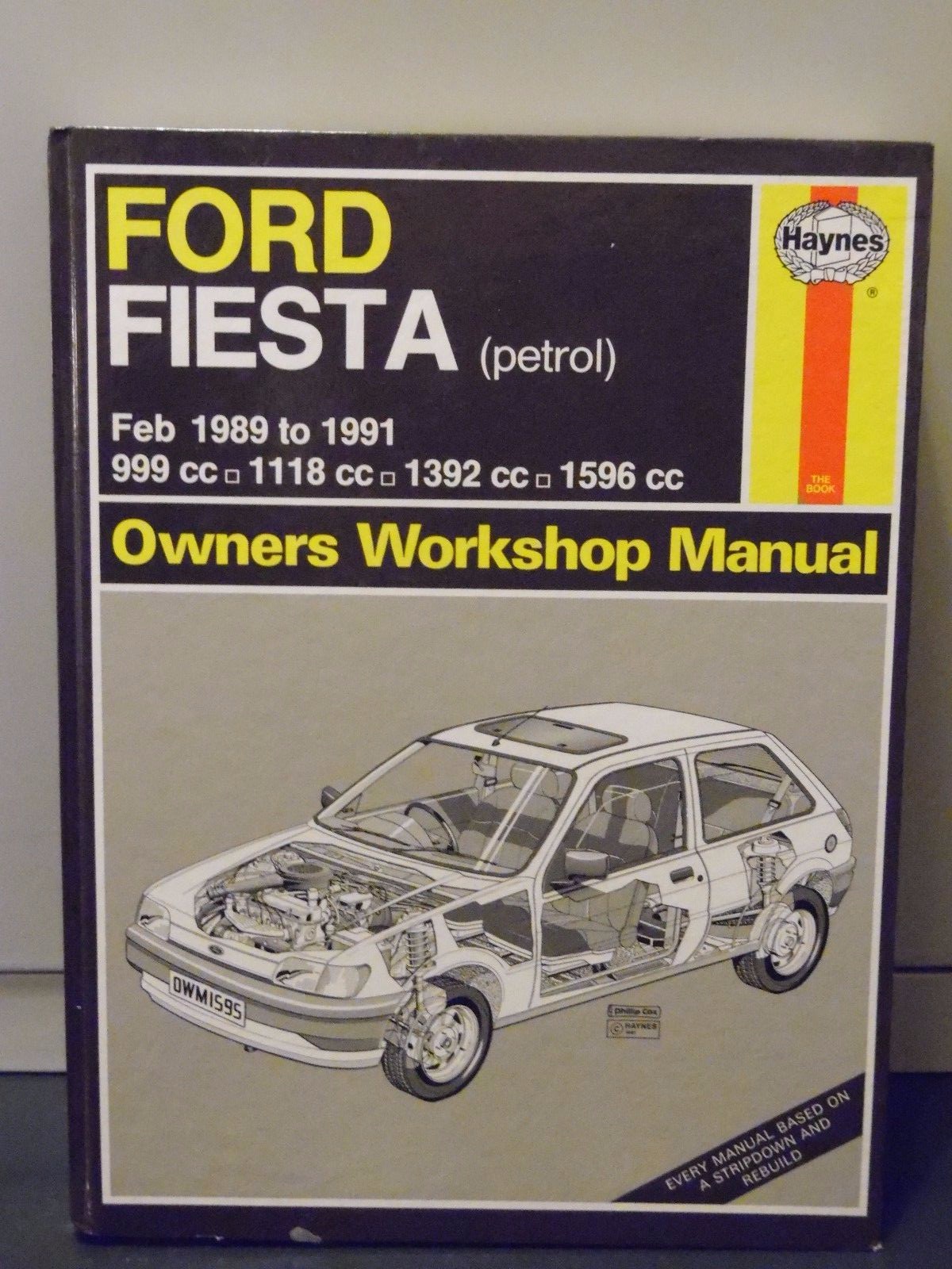Ford Fiesta Mk3 Petrol 1989 to 1995 Haynes Workshop Manual 1595 VGC | eBay