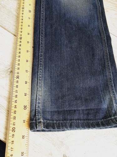 Diesel Industry Pheyo Relaxed Cinch Back Blue Denim Jeans (W30 L32) Wash 008ST - Picture 5 of 19