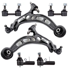 Set Of 6 For 1995-1996 Toyota Avalon Control Arm And Ball Joint Tie Rod Sway Bar