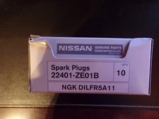 GENUINE NISSAN FRONTIER XTERRA & NV SERIES SPARK PLUG SET OF 6 OEM 22401-ZE01B
