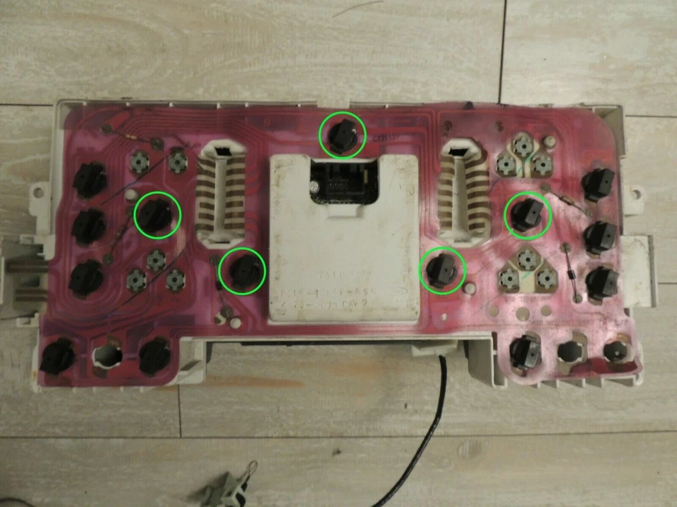 Cuadro de instrumentos LED 6000K blanco para camioneta Ford 92-96 Bronco F150 F250 F350 Foto 3 de 4