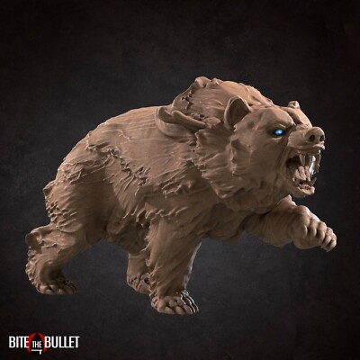 Wasserbär Elementardruide Genasi - Bite the Bullet - 32mm Fantasy D&D Miniatur