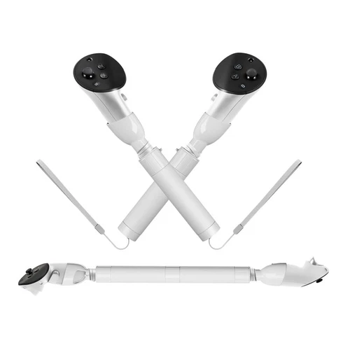 VR Game Handle for Meta Quest 3S/3 Controllers Handles Extension Grips Long Arms