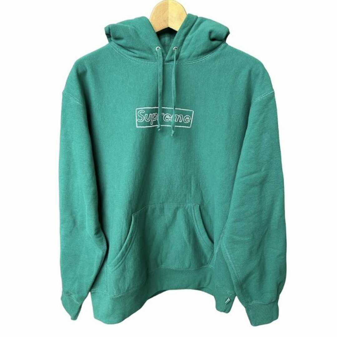 Supreme 21SS x Kaws Chalk Logo Hooded Sweatshirt Box Hoodie Supreme 21SS x Kaws Chalk Logo Hooded Sweatshirt Box Hoodie