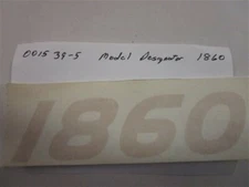 TRACKER 1860 DECAL PAIR (2) MIS05-004 TAN 4 3/4" X 1 3/8" MARINE BOAT