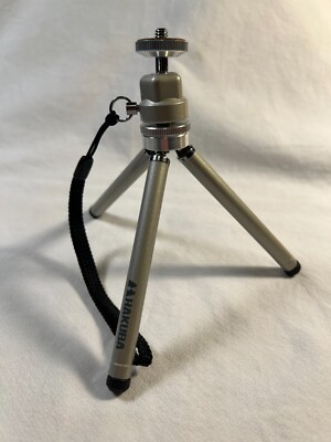 Hakuba mini tripod 6'' with extended locking legs, soft feet