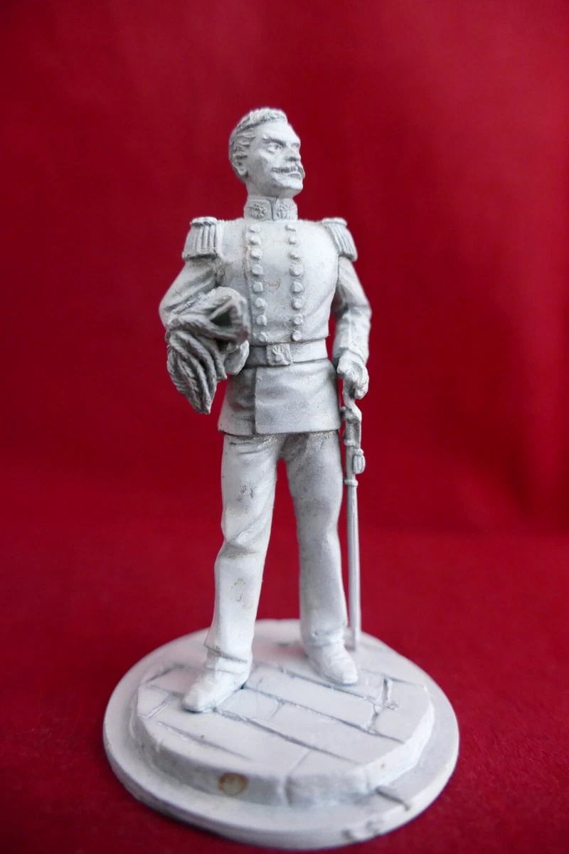 Lot De 7 Figurines Anciennes Civiles En Plomb Peint - 35mm - Collection
