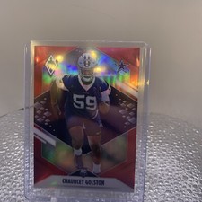 2021 Panini Phoenix Chauncey Golston Rookie Red Parallel 181/250