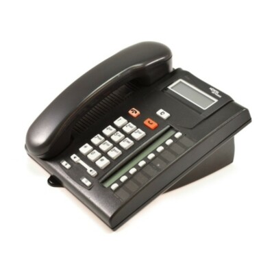 1 Refurbished Charcoal Norstar T7208 Phone, Nortel (NT8B26), Free Shipping