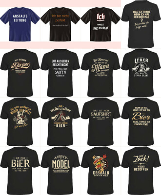 Vatertag Geschenke für Männer Geburtstag T-Shirts mit Sprüchen Bier T-Shirt