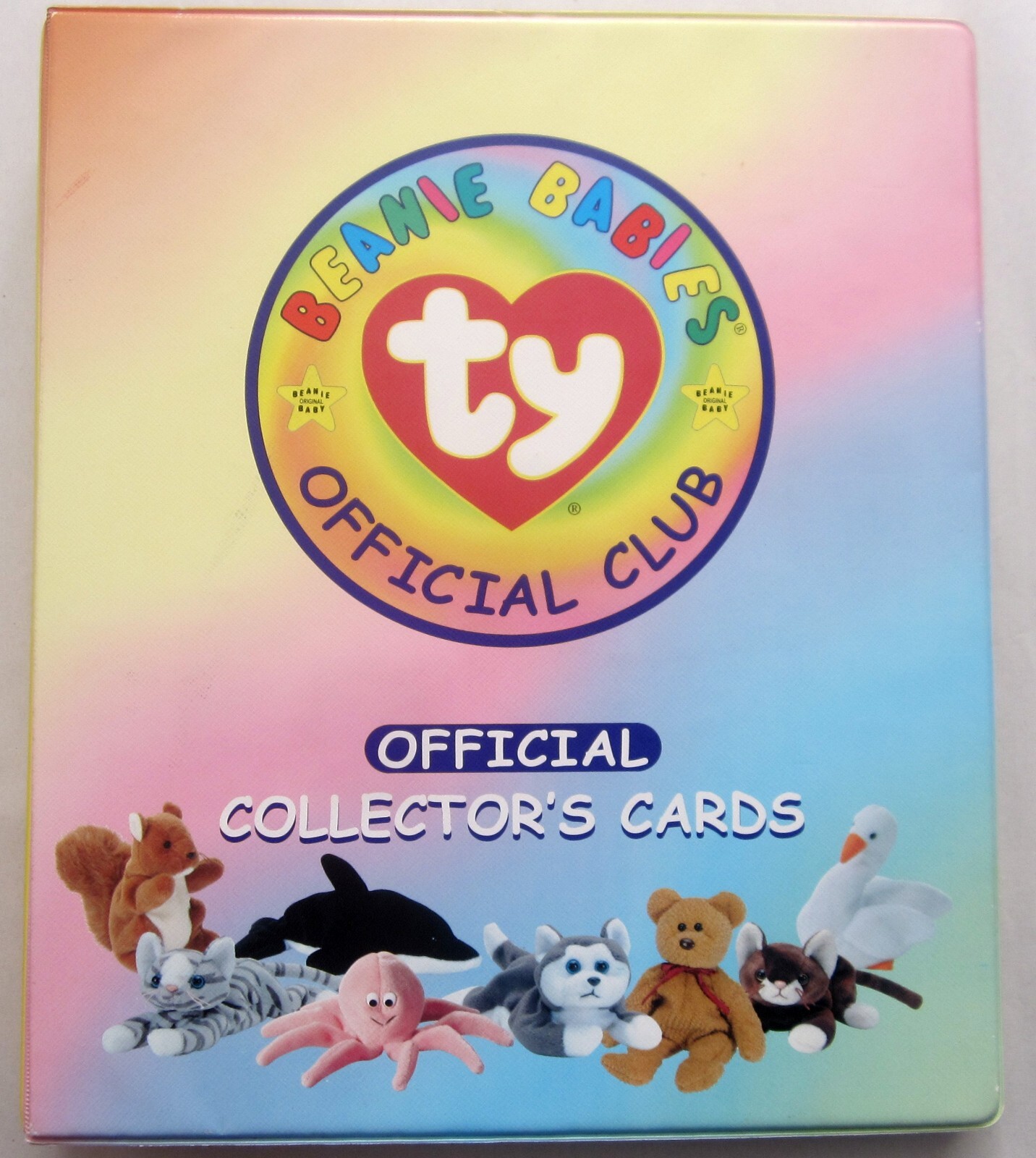 Beanie Babies Official Colletors Cards Notebook with 117 Cards-image
