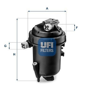 Fuel filter Filter Insert 55.144.00 UFI for FIAT SEDICI - Image 6