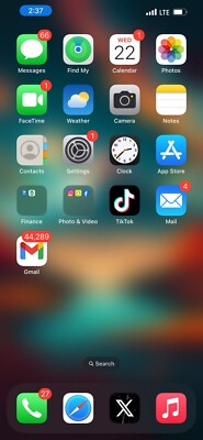 iPhone 13 Pro Max With Tik Tok Installed